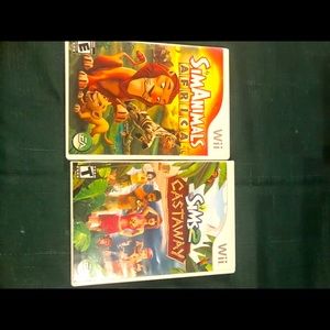 Bundle of 2 Wii games Sims